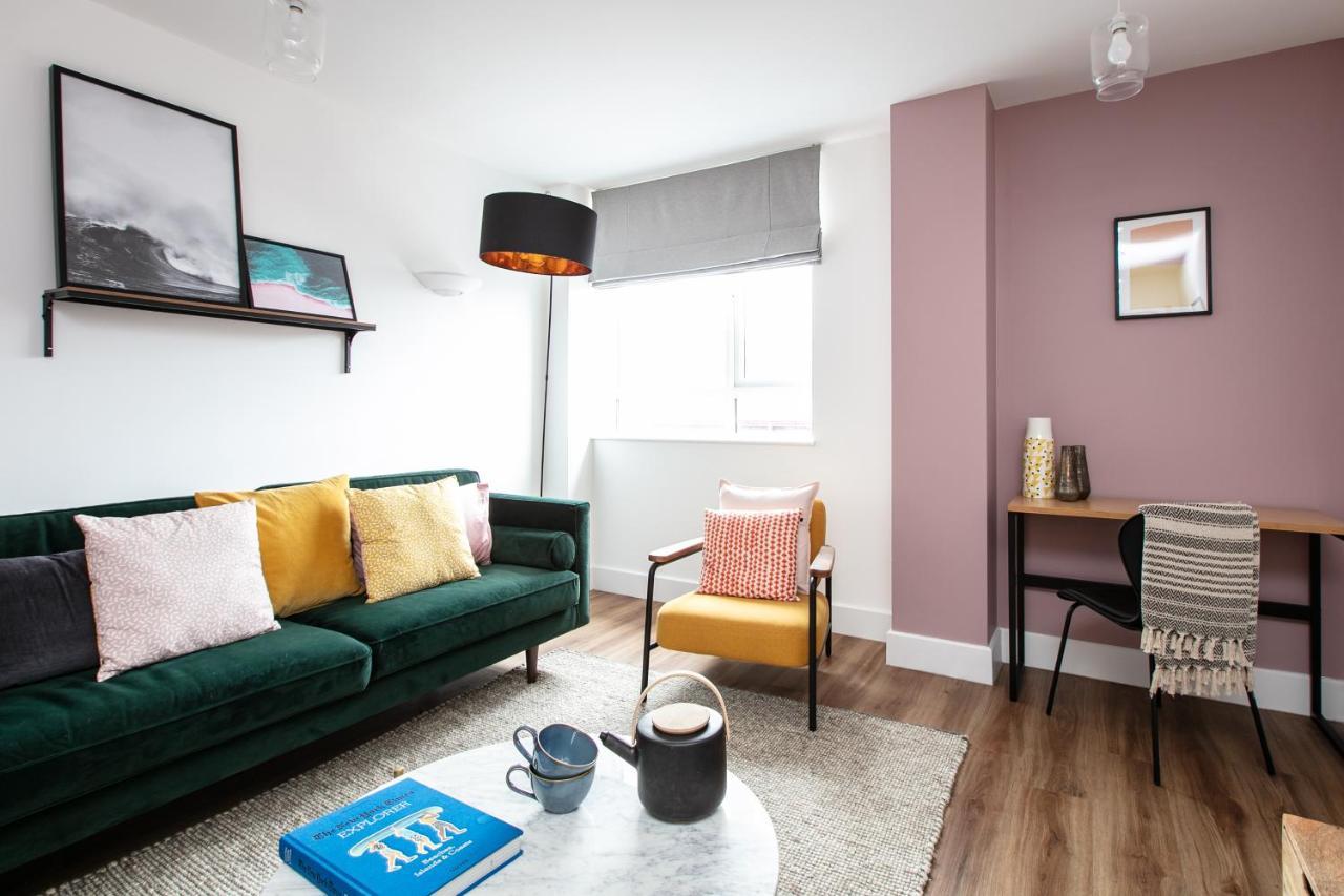 City Centre - Free Parking - Stylish 2 Bedroom Apartment Bristol Exteriér fotografie