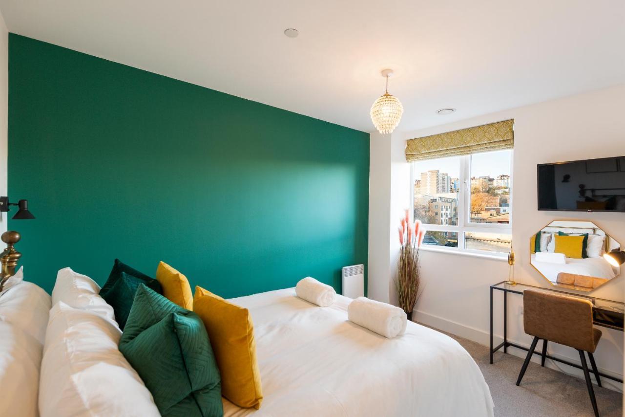 City Centre - Free Parking - Stylish 2 Bedroom Apartment Bristol Exteriér fotografie
